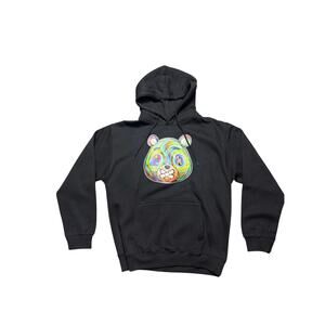 New Van Gough Bear Hoodie. Size Large in Black.